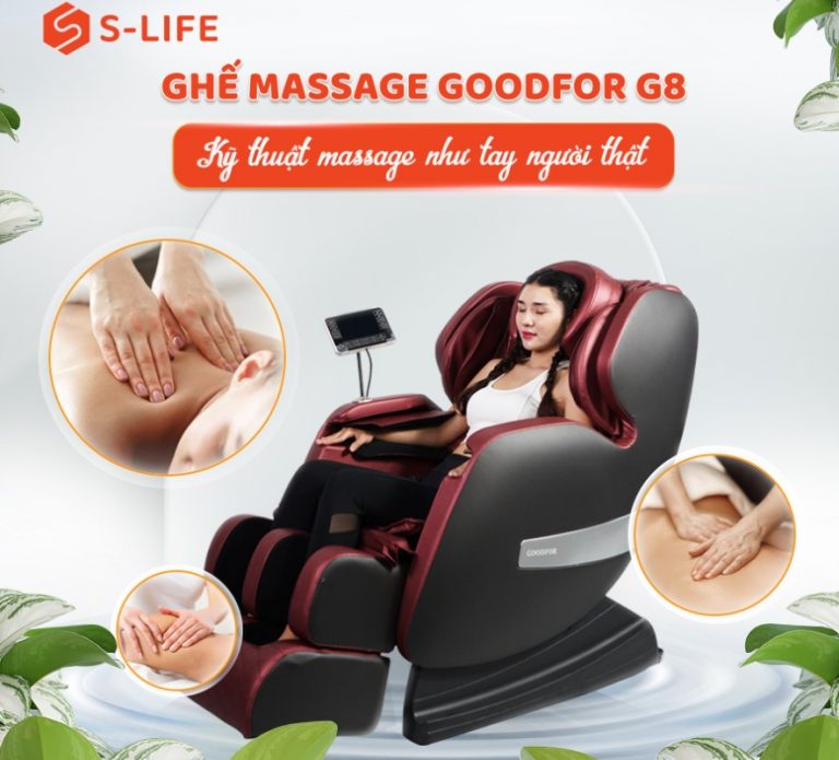 Chọn mua ghế massage tại S-Life Việt Nam