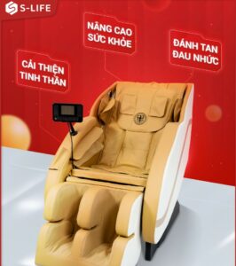 Ghế massage S-Lux SM7 sản xuất bởi S-Life Việt Nam