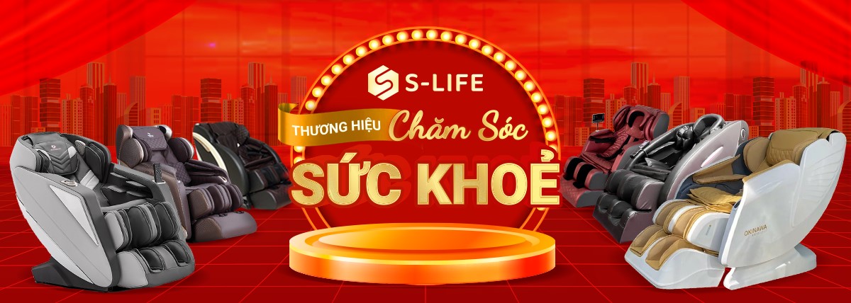 S-Life - Thương hiệu thiết bị tập luyện và chăm sóc sức khỏe hàng đầu Việt Nam